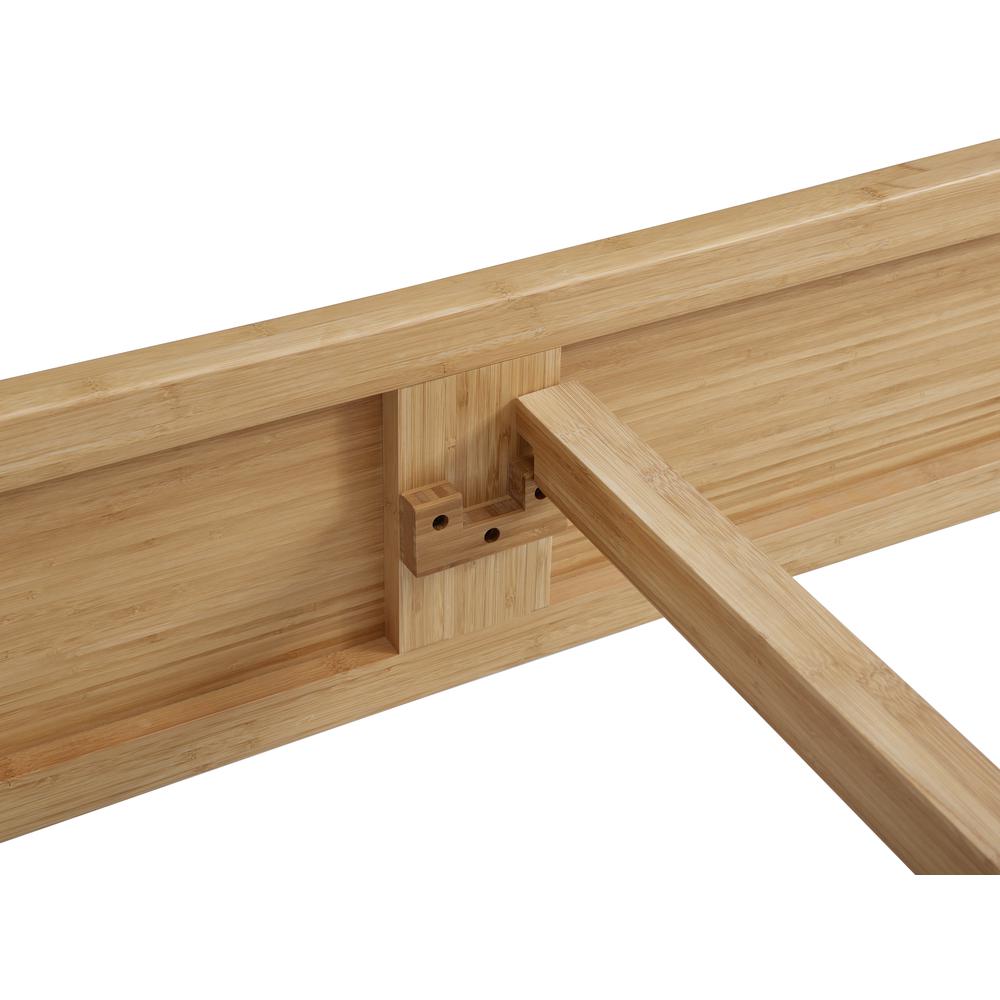 Willow Queen Platform Bed, Caramelized