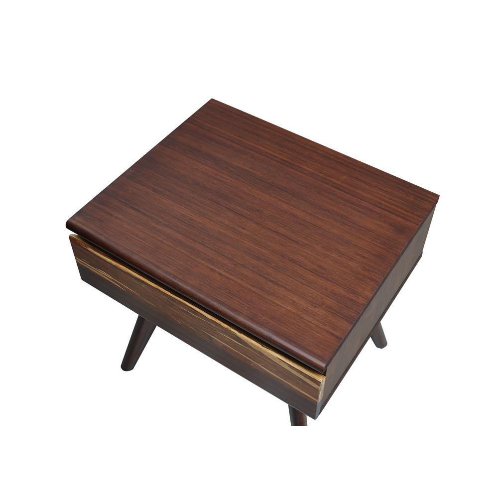 Azara Nightstand, Sable
