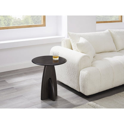 Zephyr Side Table, Caviar