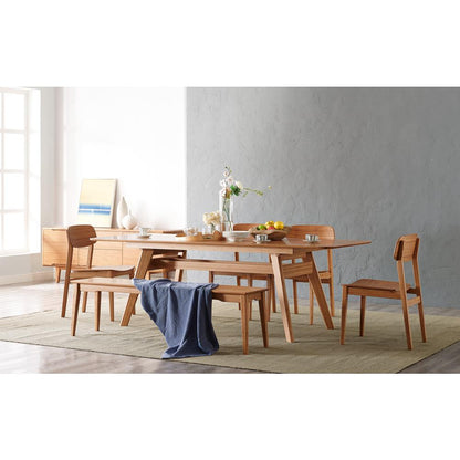Currant 72 - 92" Extendable Dining Table, Caramelized