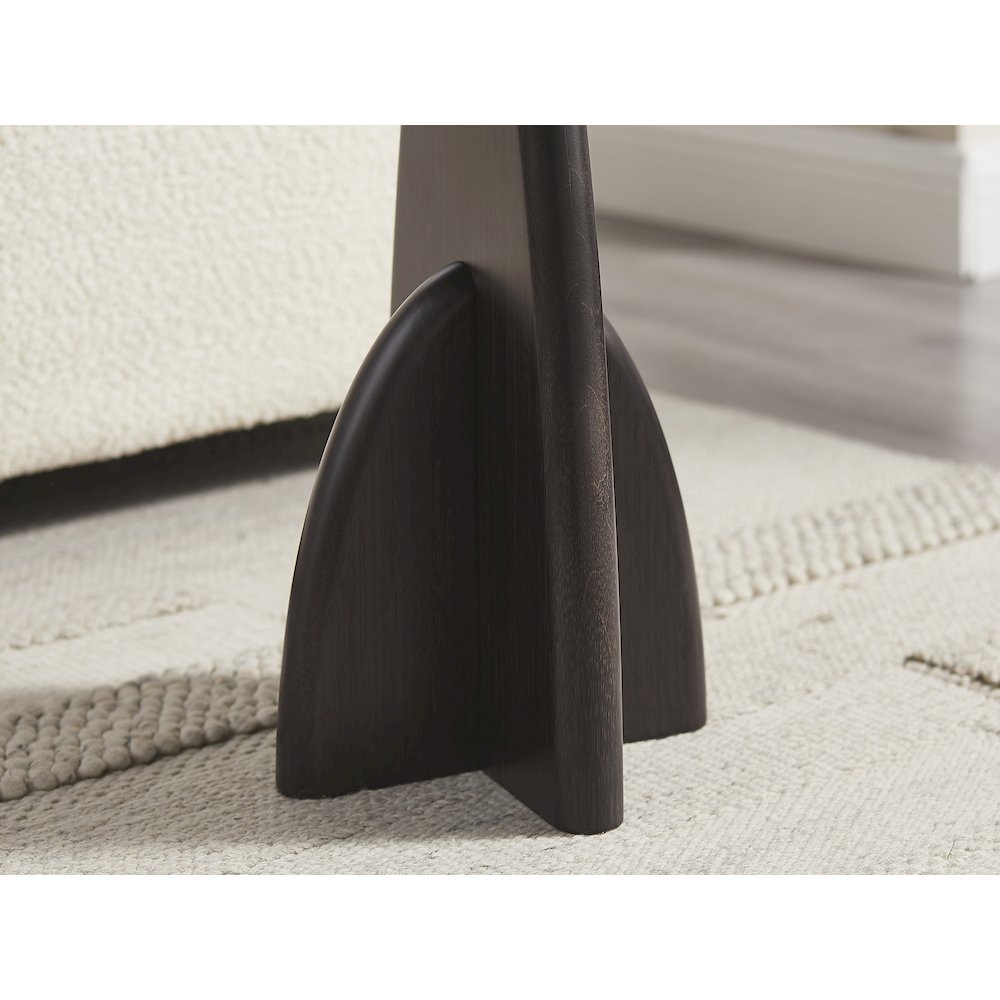 Zephyr Side Table, Caviar