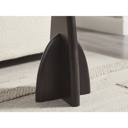 Zephyr Side Table, Caviar