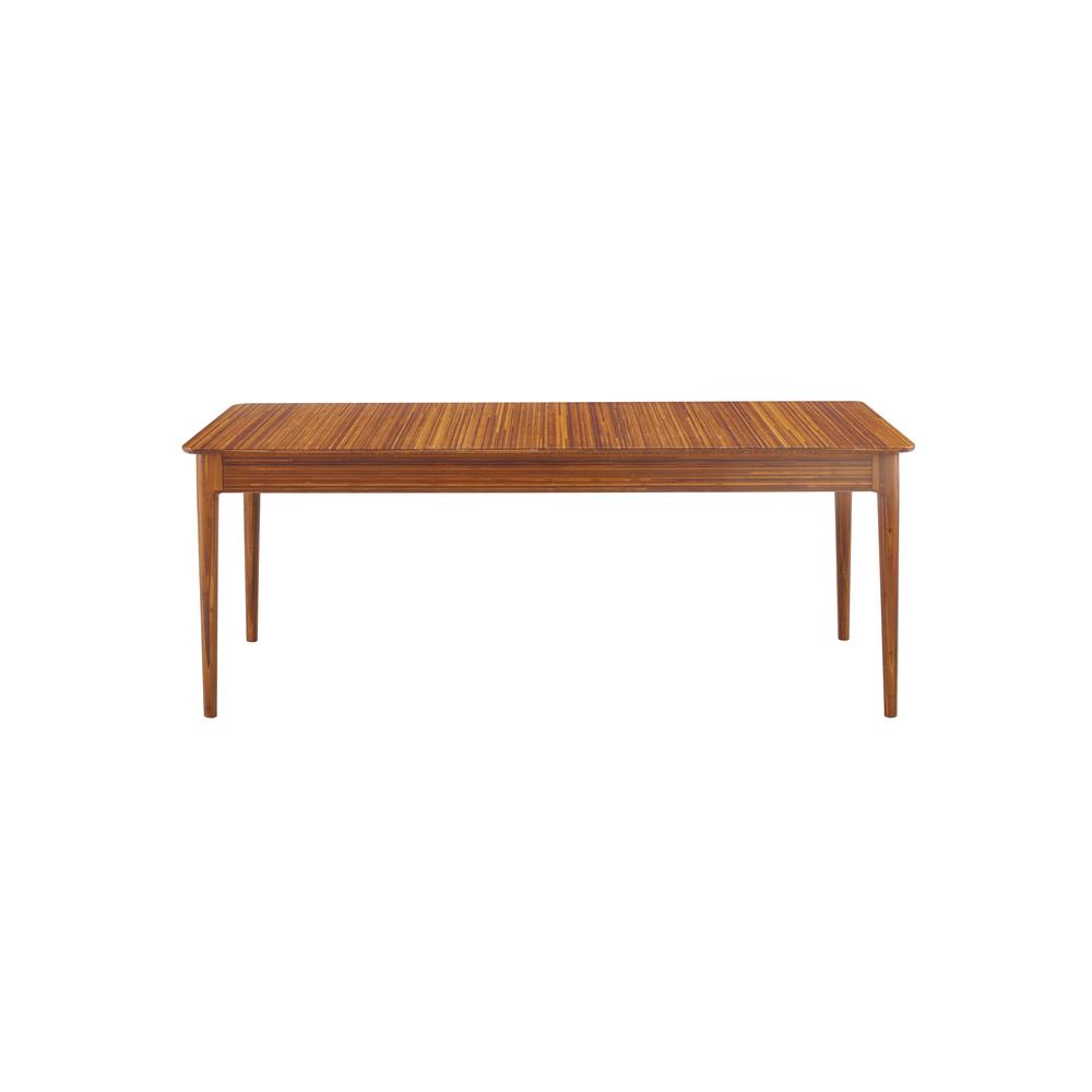 Erikka 110" Double-Leaves Extension Dining Table, Amber