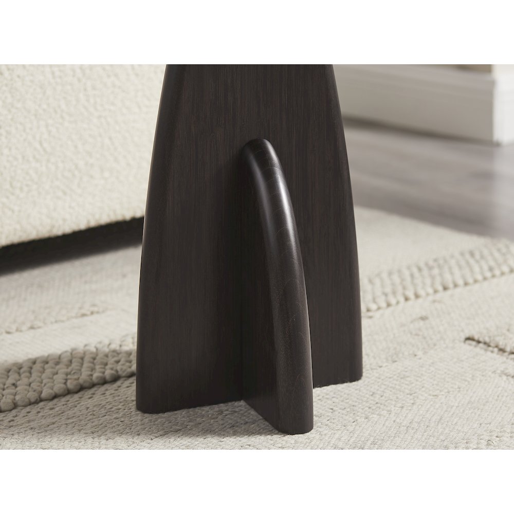 Zephyr Side Table, Caviar
