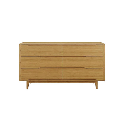 Currant Six Drawer Double Dresser, Caramelized