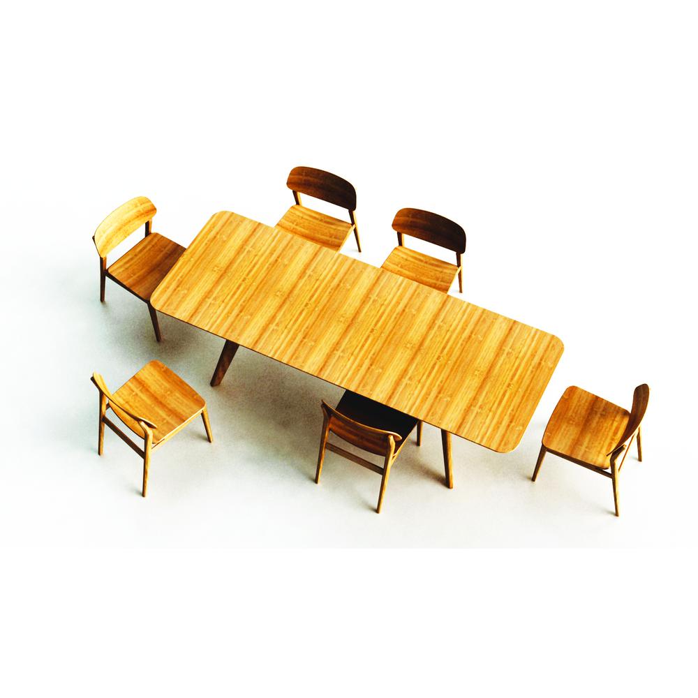 Currant 72 - 92" Extendable Dining Table, Caramelized