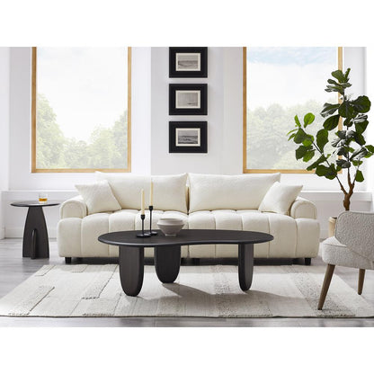 Zephyr Coffee Table, Caviar