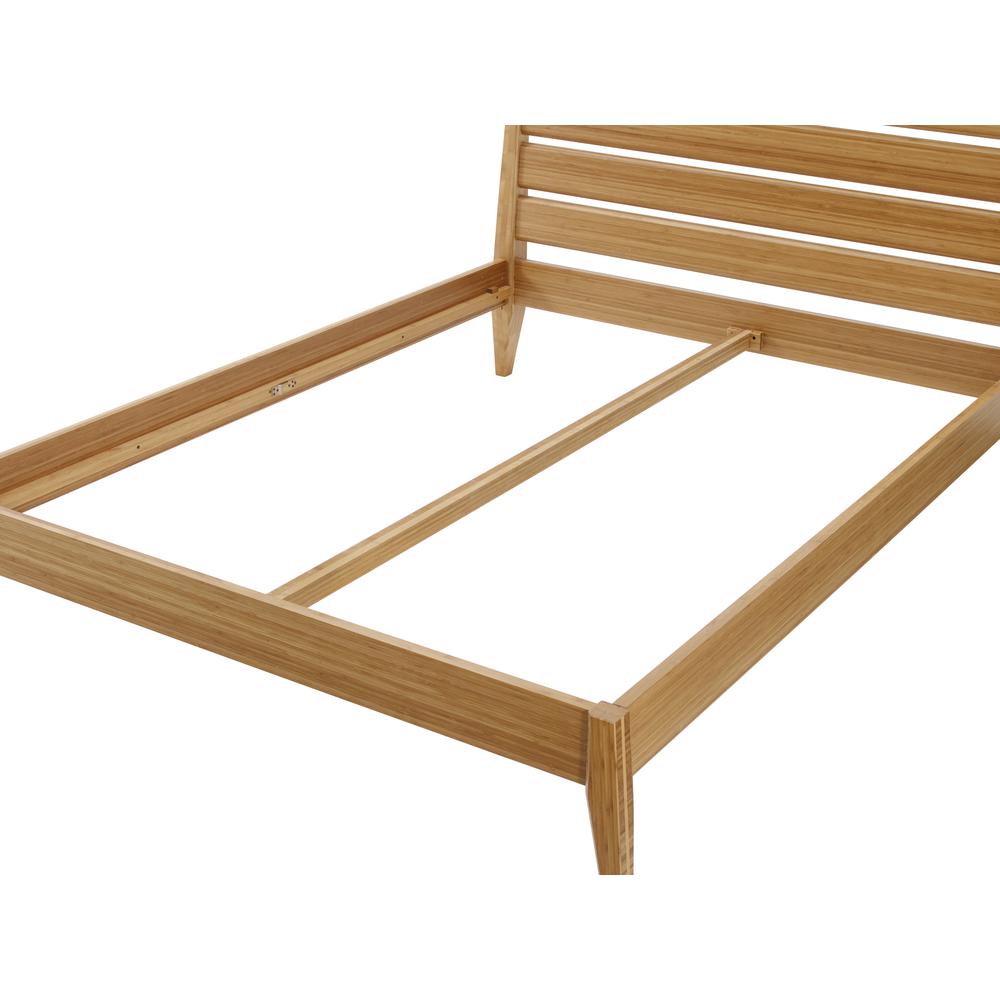 Sienna Eastern King Platform Bed, Caramelized