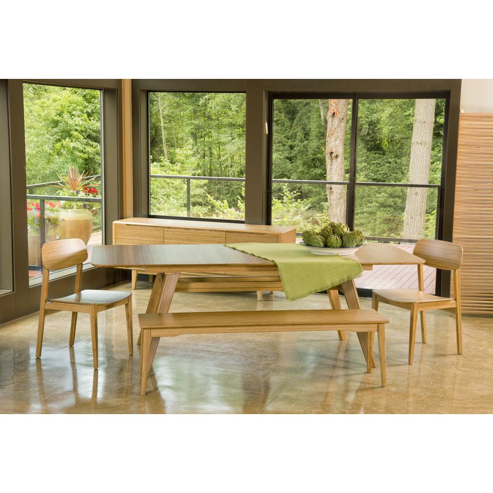Currant 72 - 92" Extendable Dining Table, Caramelized
