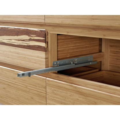 Azara Six Drawer Double Dresser, Caramelized