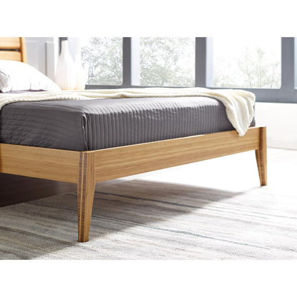 Sienna Queen Platform Bed, Caramelized