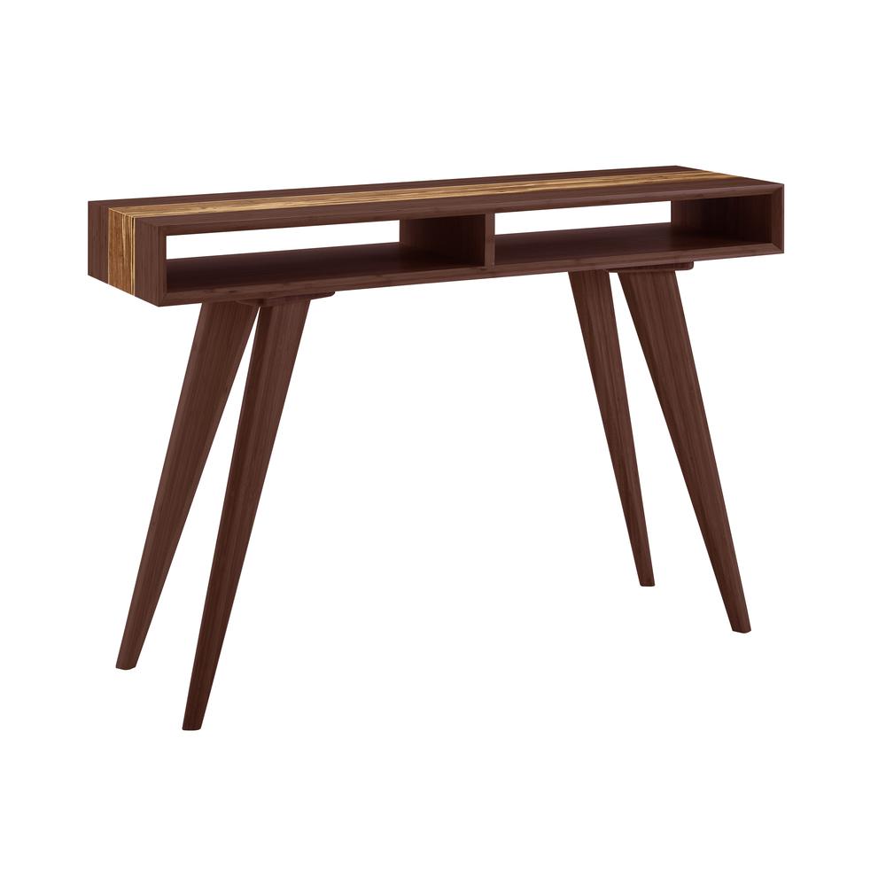 Azara Tiger Console Table, Sable