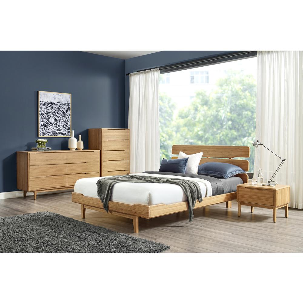 Currant Six Drawer Double Dresser, Caramelized