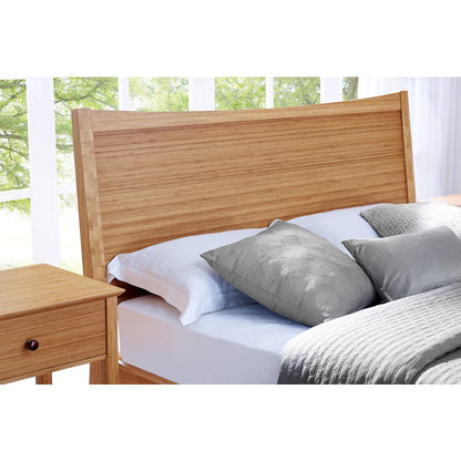Willow Queen Platform Bed, Caramelized