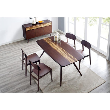Azara Dining Table, Sable