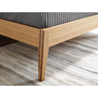 Sienna Eastern King Platform Bed, Caramelized