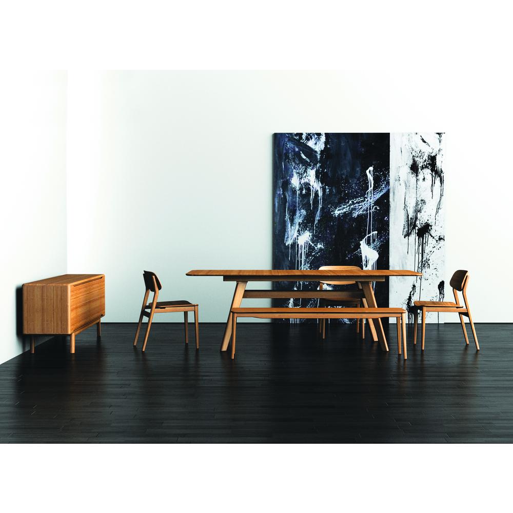Currant 72 - 92" Extendable Dining Table, Caramelized