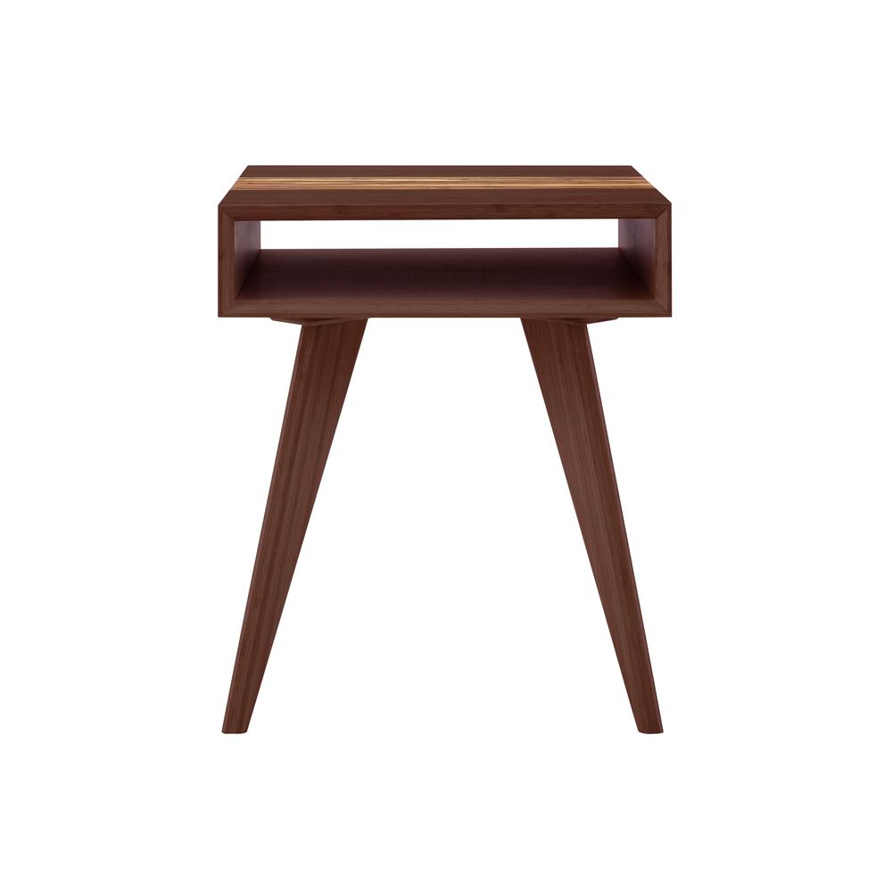 Azara Tiger End Table, Sable