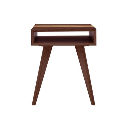 Azara Tiger End Table, Sable