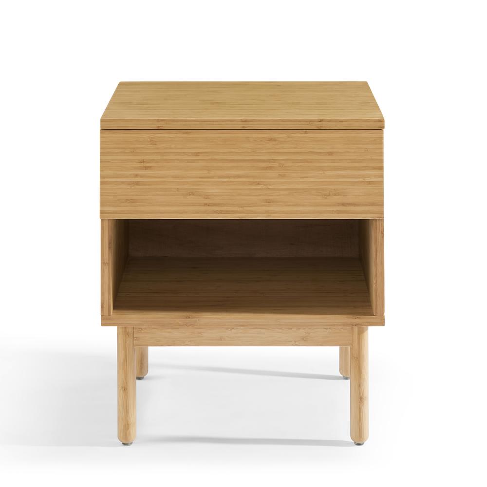 Ria 1 Drawer Nightstand, Caramelized