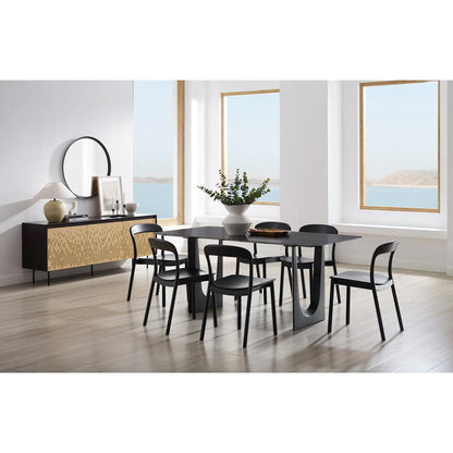 Hanna Sideboard, Caviar/Wheat