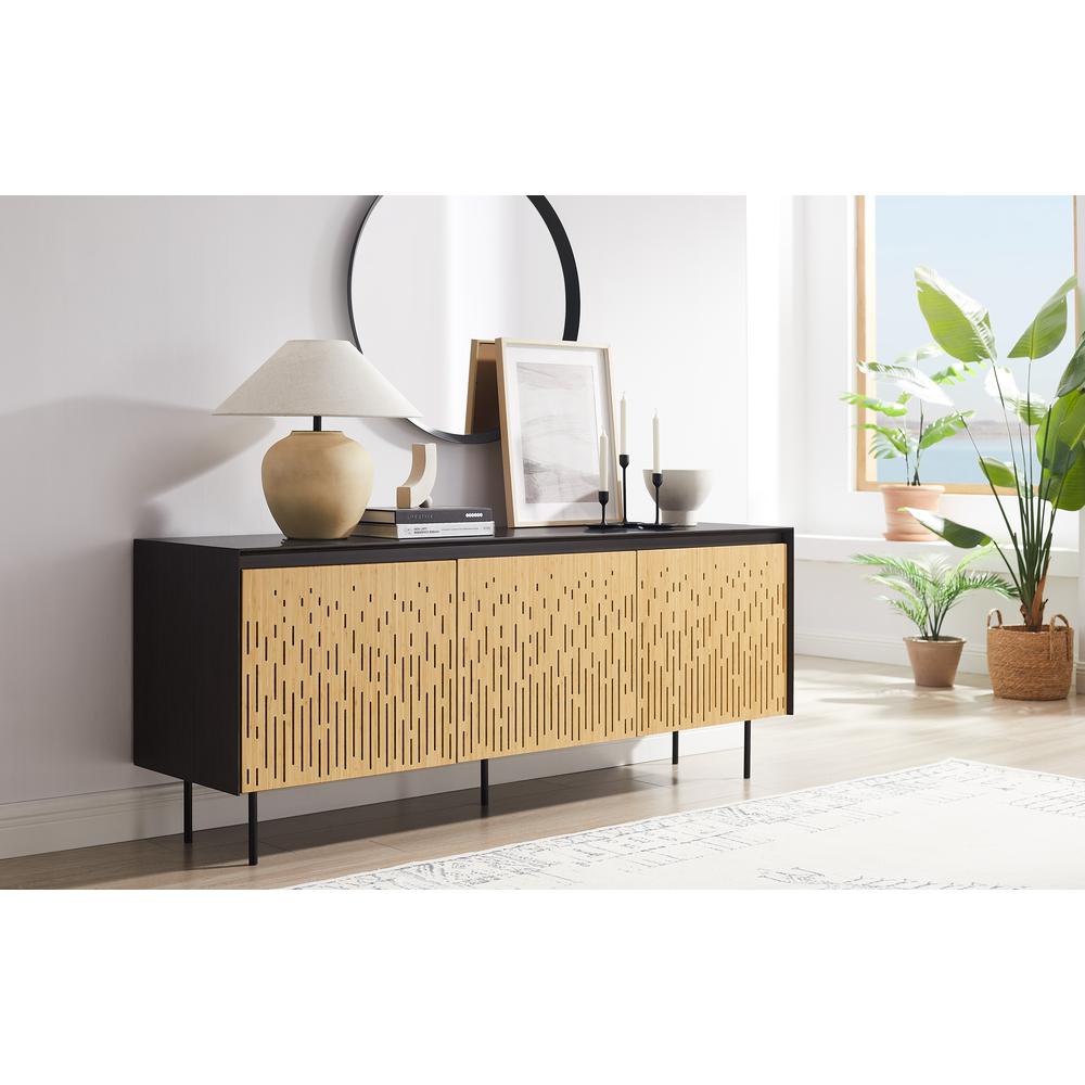 Hanna Sideboard, Caviar/Wheat