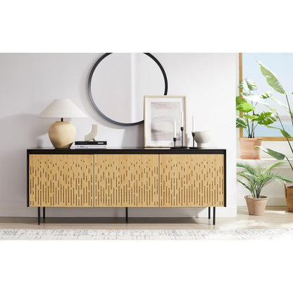 Hanna Sideboard, Caviar/Wheat