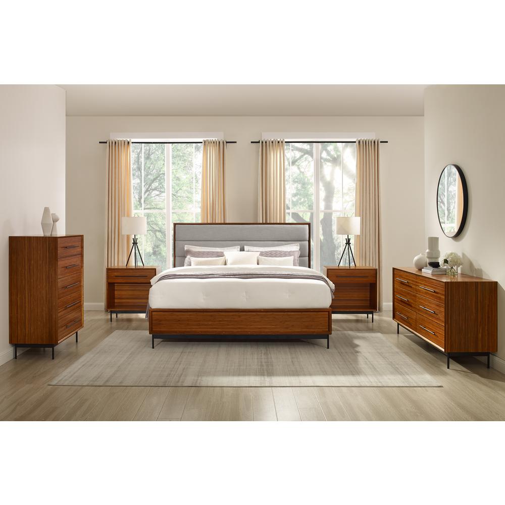 Taylor 5 Drawer Chest, Amber
