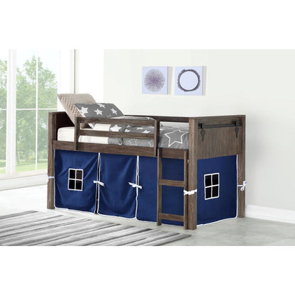 Twin Barn Door Low Loft
