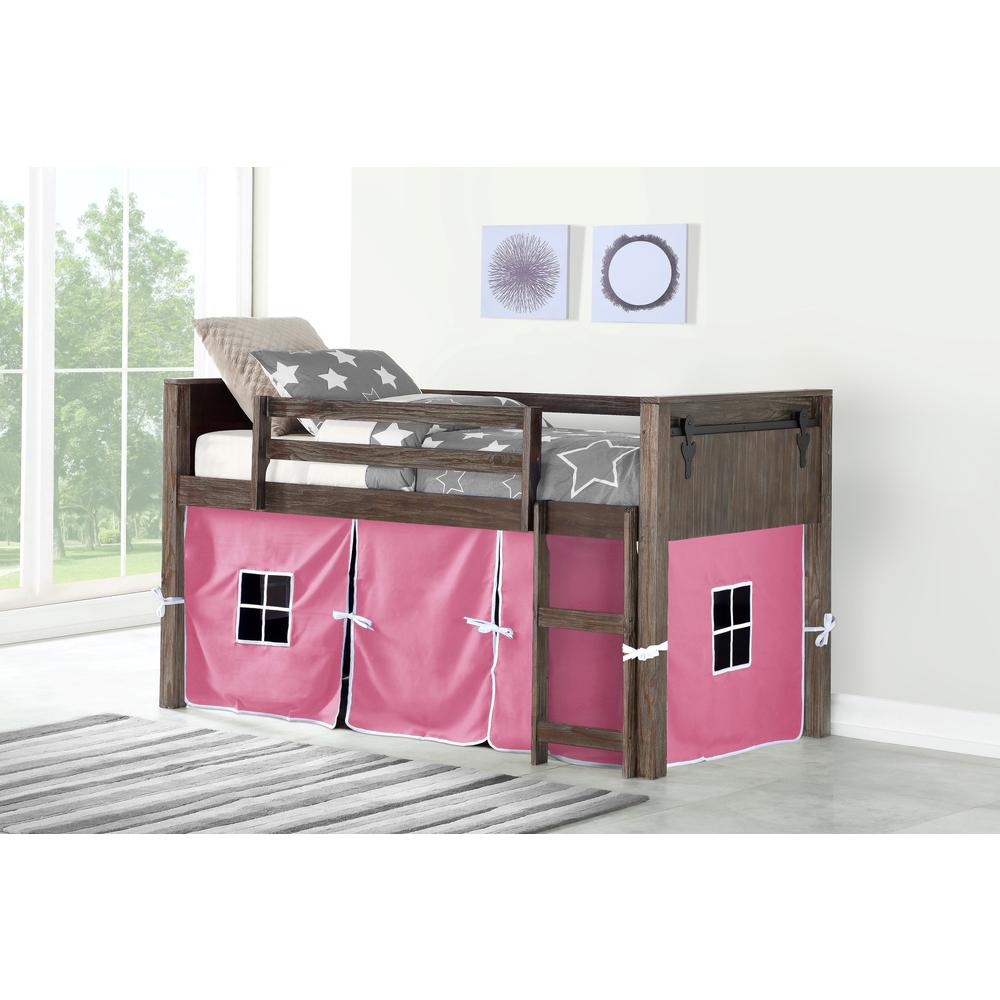 Twin Barn Door Low Loft
