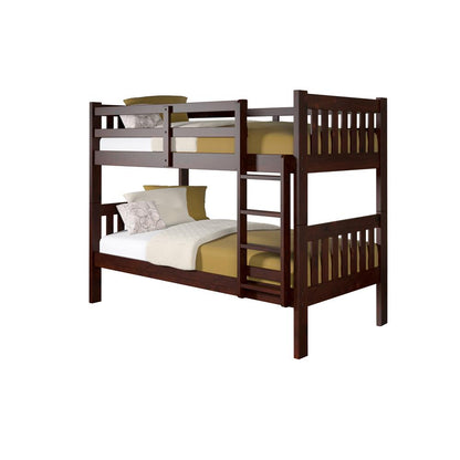 Twin/Twin Mission Bunk Bed, Drawers Or Trundle Not Included