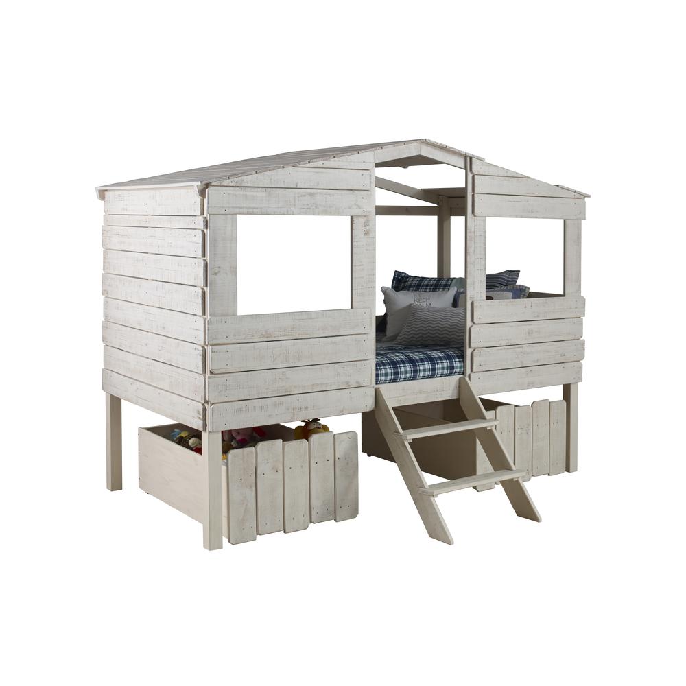 Twin Tree House Low Loft Bed