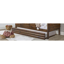 LOG CABIN TRUNDLE RUSTIC WALNUT & RUSTIC SILVER