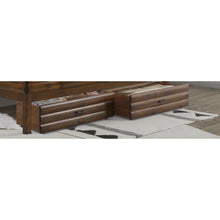 LOG CABIN DRAWERS RUSTIC WALNUT & RUSTIC SILVER