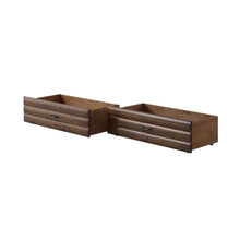 LOG CABIN DRAWERS RUSTIC WALNUT & RUSTIC SILVER
