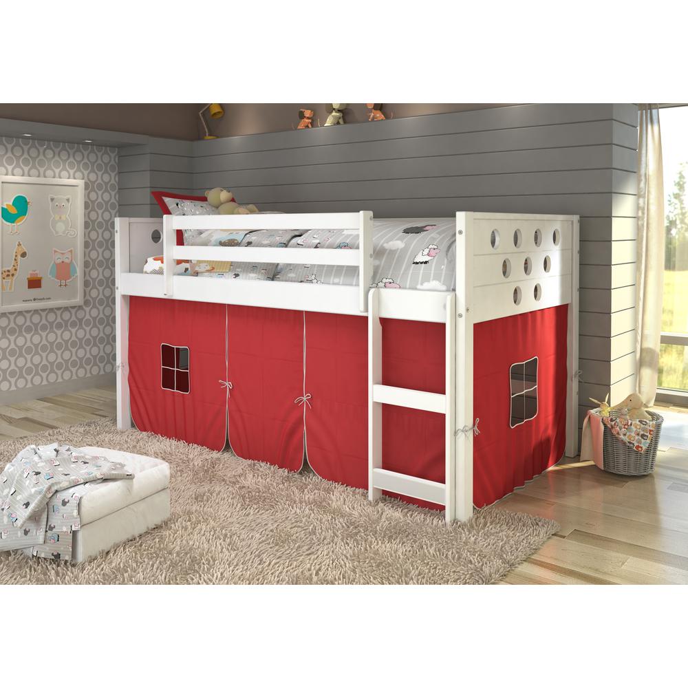 Red Tent for Twin Mission Low Loft Donco