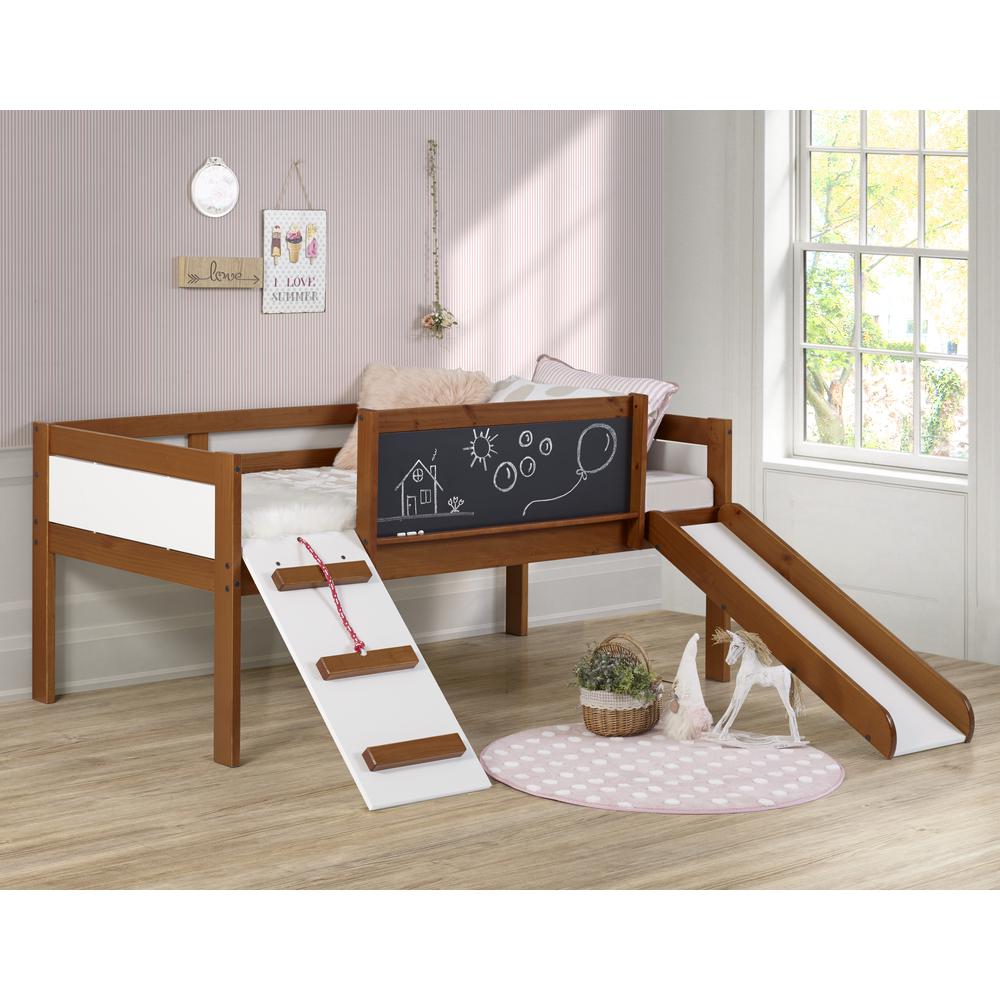 TWIN ART PLAY JUNIOR LOW LOFT ESPRESSO
