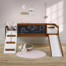 TWIN ART PLAY JUNIOR LOW LOFT ESPRESSO