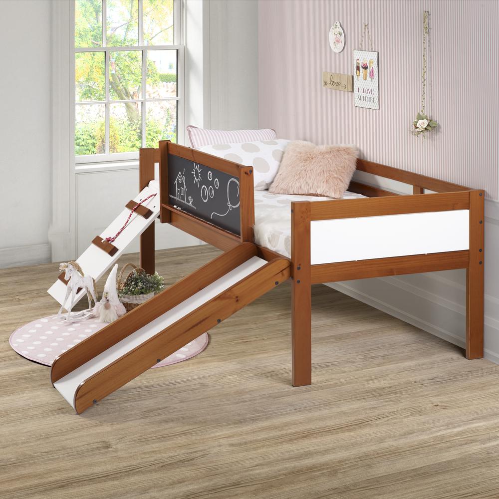 TWIN ART PLAY JUNIOR LOW LOFT ESPRESSO