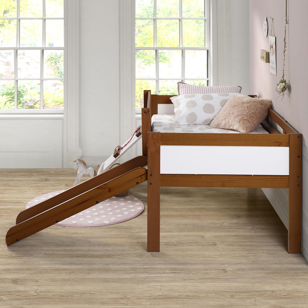 TWIN ART PLAY JUNIOR LOW LOFT ESPRESSO