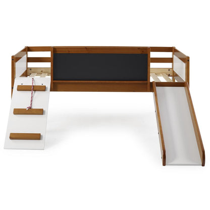 TWIN ART PLAY JUNIOR LOW LOFT ESPRESSO