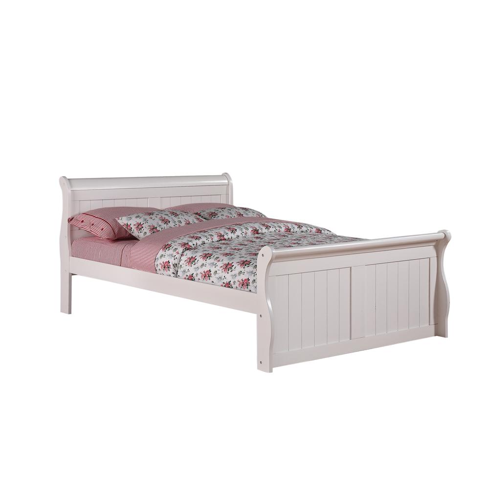 Full Sleigh Bed, Drawers Or Trundle Not Included