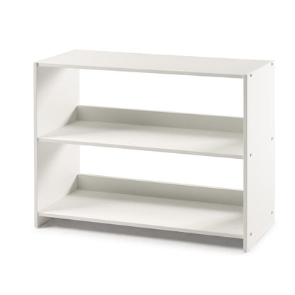 Low Loft Bookcase Shelf White
