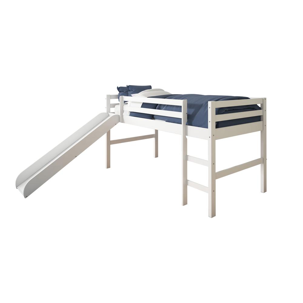 Twin Low Loft W/Slide