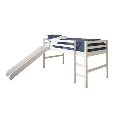 Twin Low Loft W/Slide