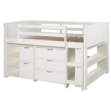 TWIN LOUVER LOW LOFT GROUP A - WHITE