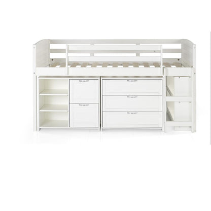 TWIN LOUVER LOW LOFT GROUP A - WHITE