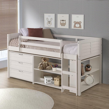 TWIN LOUVER LOW LOFT GROUP B - WHITE