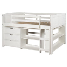 TWIN LOUVER LOW LOFT GROUP B - WHITE