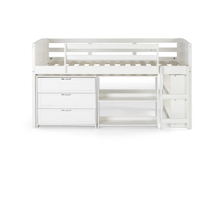 TWIN LOUVER LOW LOFT GROUP B - WHITE